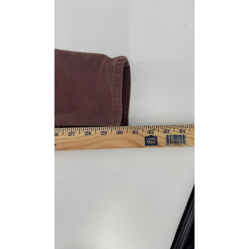 Faherty 5-Pocket Pants Mens 31 Burgundy Slim Straight Casual Coastal